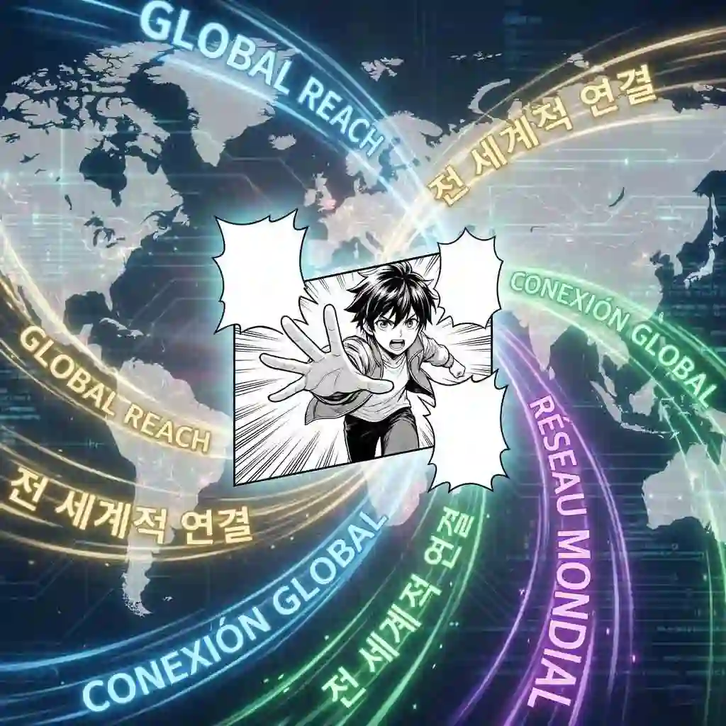 Alat terjemahan doujin mendukung lebih dari 100 bahasa termasuk Jepang, Korea, dan Mandarin untuk akses global yang mudah.