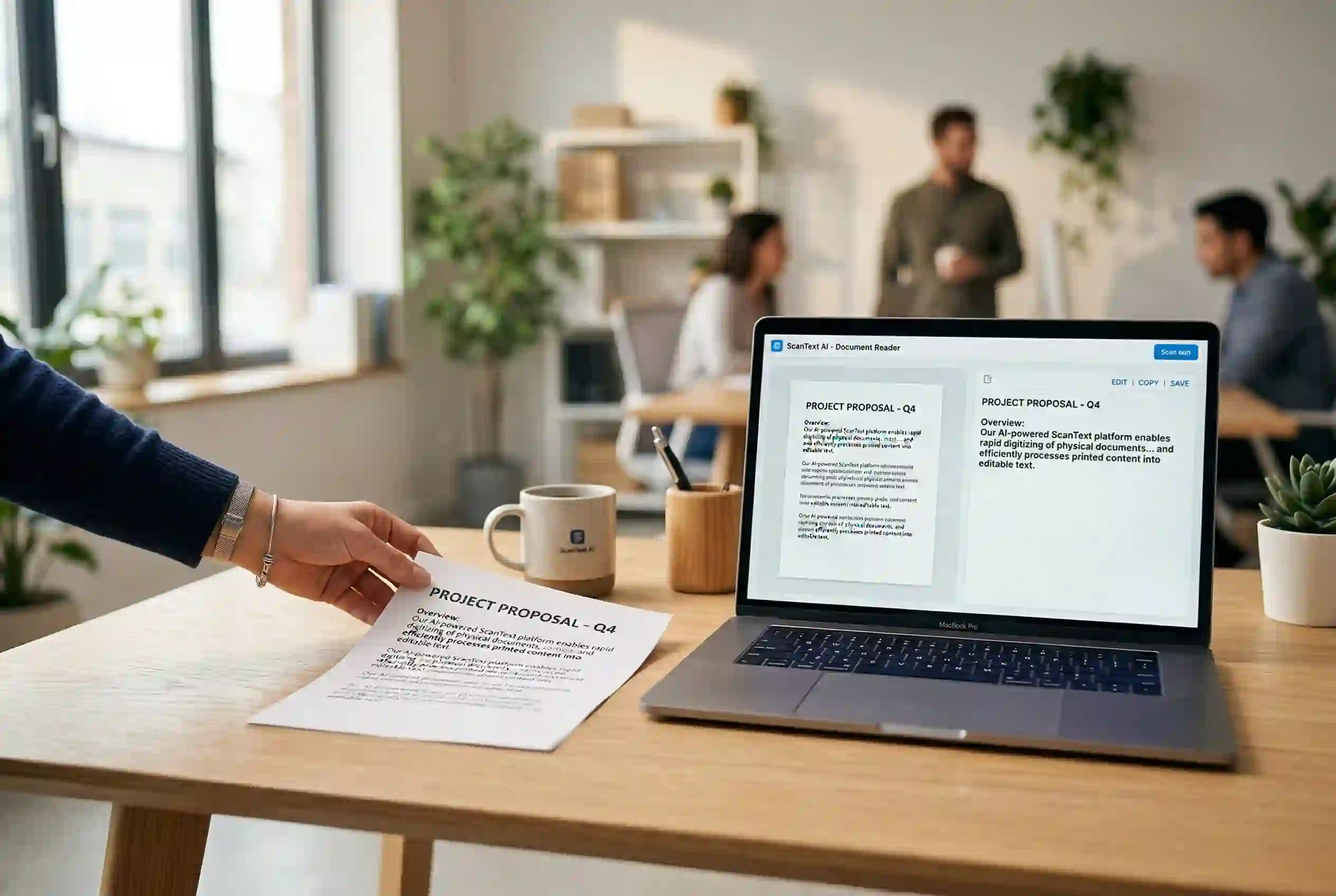 Convertire immagine in testo con l'IA: trasforma le foto in parole modificabili