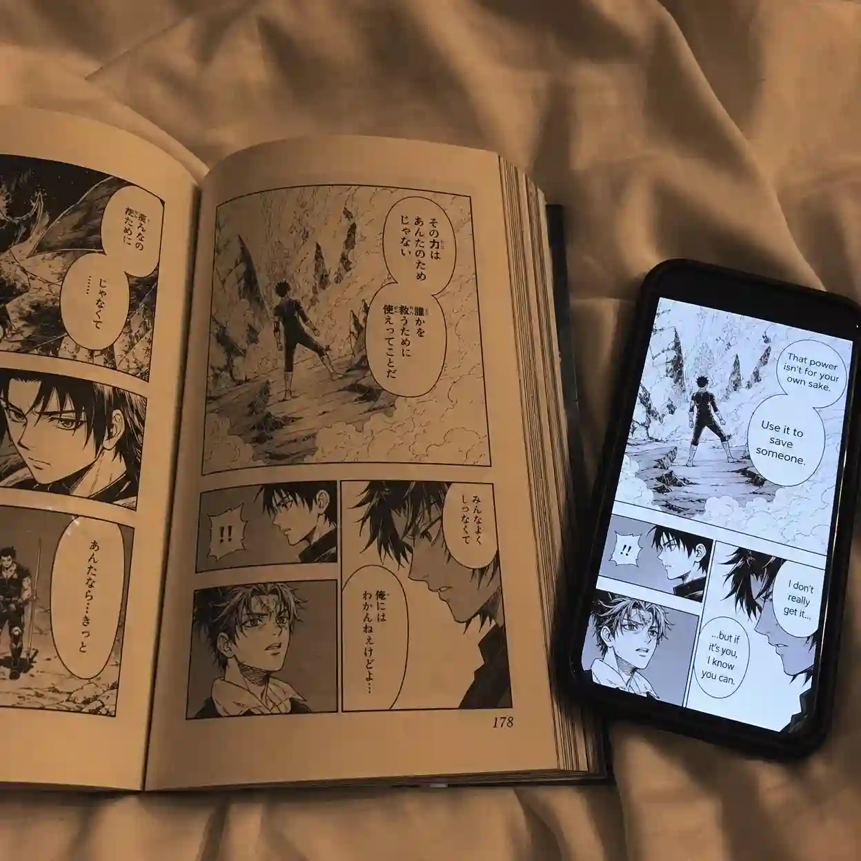 japanese photo translator translating manga speech bubbles into English for comic readers