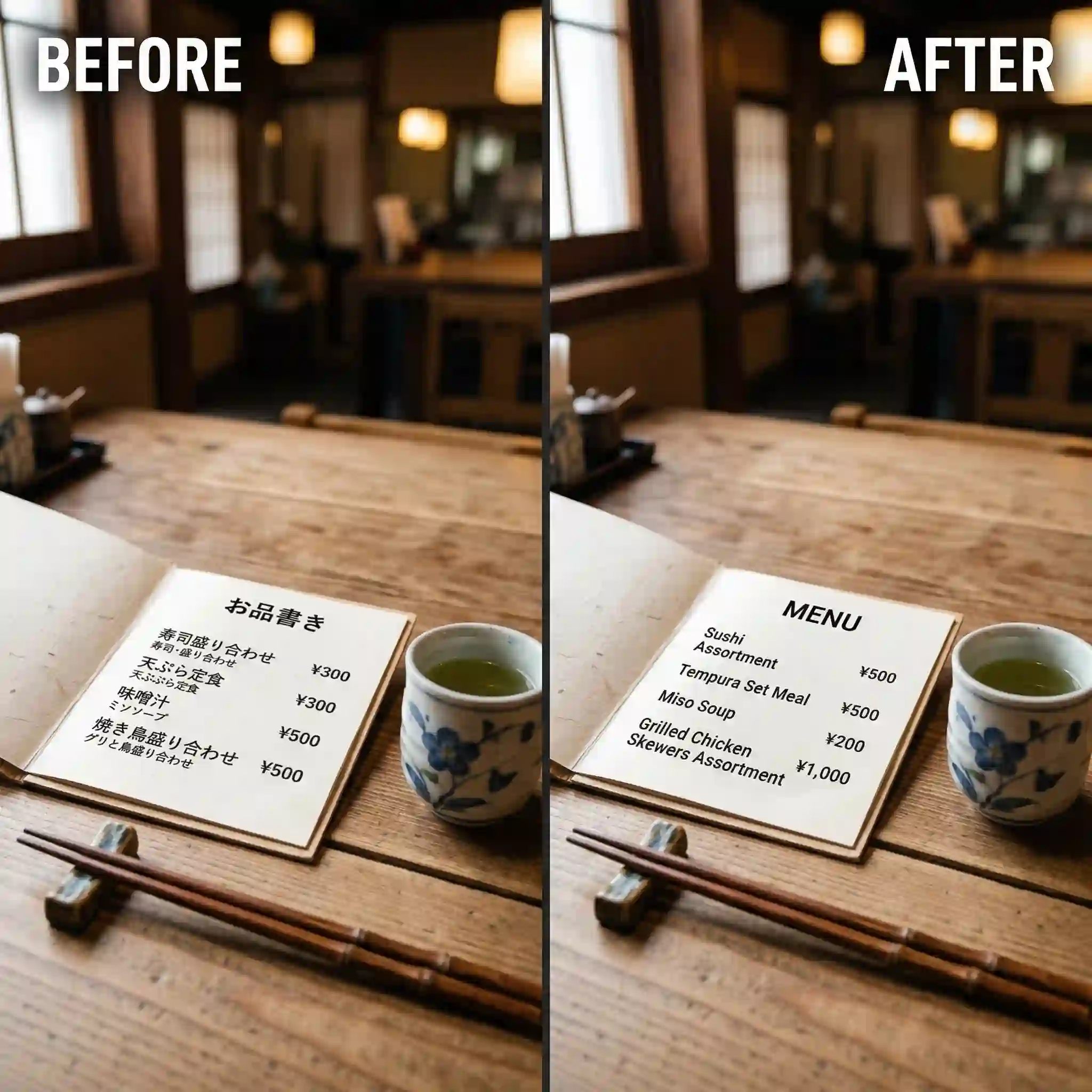Solo traveler using a menu translator to understand unfamiliar restaurant dishes, review ingredients clearly, and avoid risky food choices while dining abroad.