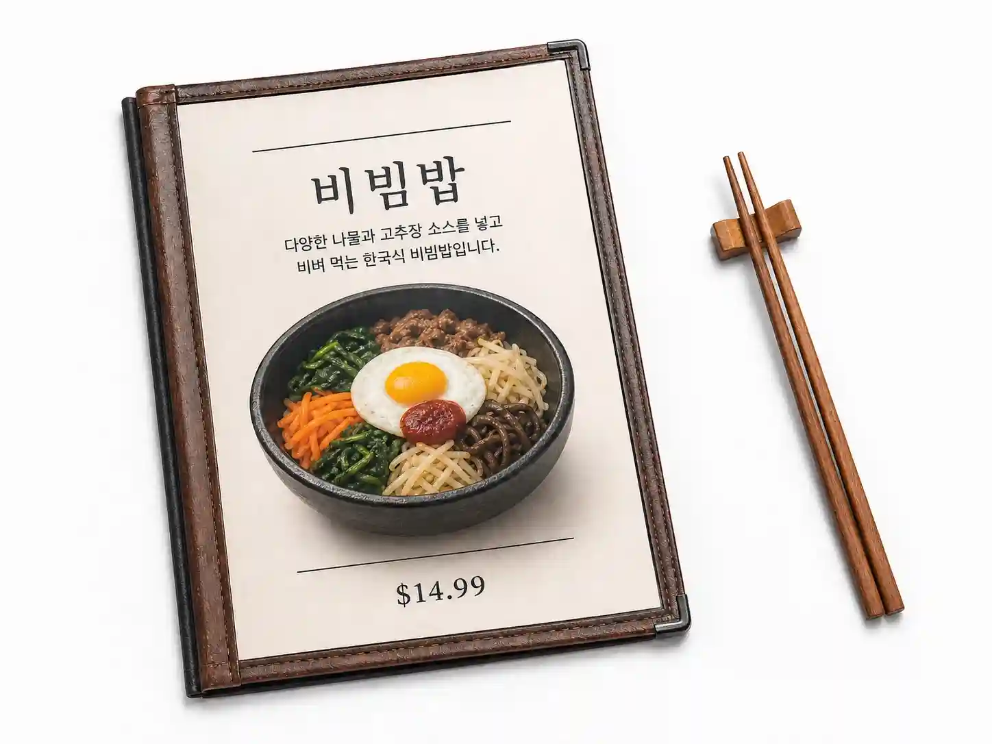 Before example showing translate korean picture to english results with preserved image layout