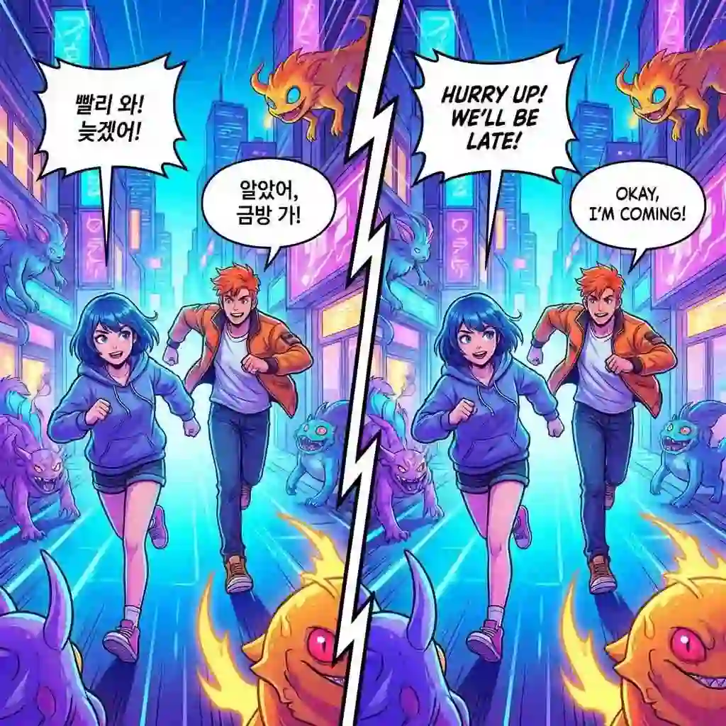Webtoon-Fans können koreanische Bilder sofort ins Englische übersetzen, um Comics zu lesen und Handlungsentwicklungen genau zu verfolgen, ohne auf offizielle Übersetzungen warten zu müssen.