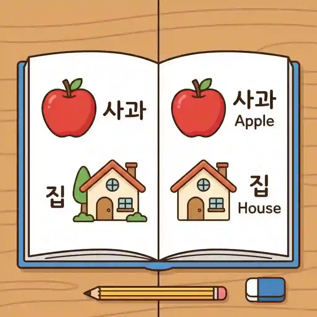 Sprachlerner können koreanische Bilder ins Englische übersetzen, um Lehrbücher und Materialien zu studieren, was den Lernprozess interaktiver macht und ihre Sprachgewandtheit erheblich beschleunigt.