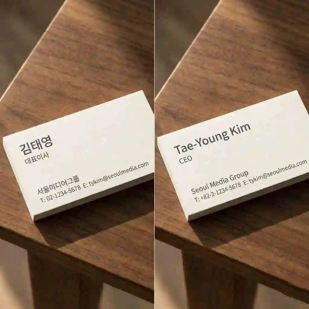 Profis können koreanische Bilder schnell ins Englische übersetzen, für Berichte und Visitenkarten, was die Effizienz verbessert und eine bessere internationale Zusammenarbeit und Verständigung fördert.